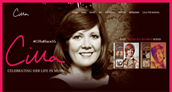 Desktop Screenshot of cillablack.com