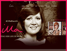 Tablet Screenshot of cillablack.com